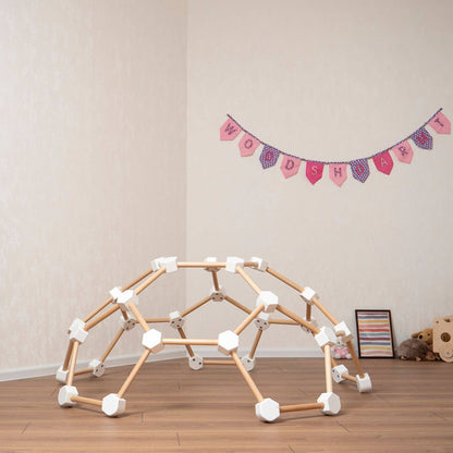 Wood and Hearts Wooden Climbing Dome