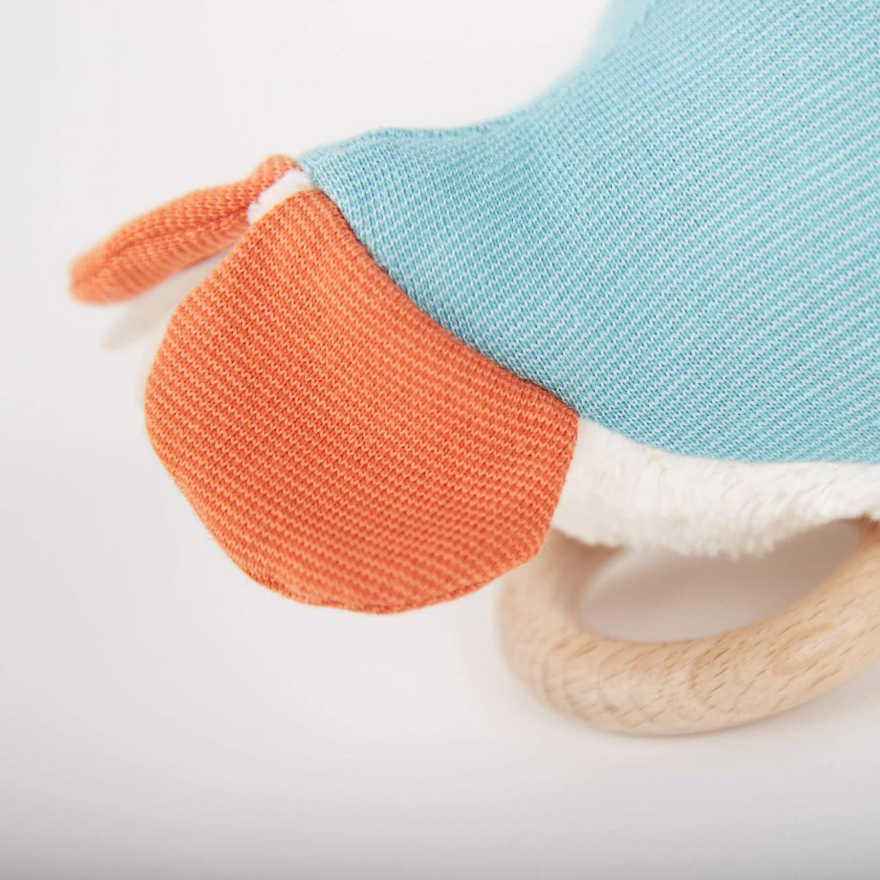 Close-up of sigikid Organic Whale Musical Toy