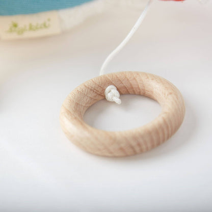 Close-up of sigikid Organic Whale Musical Toy