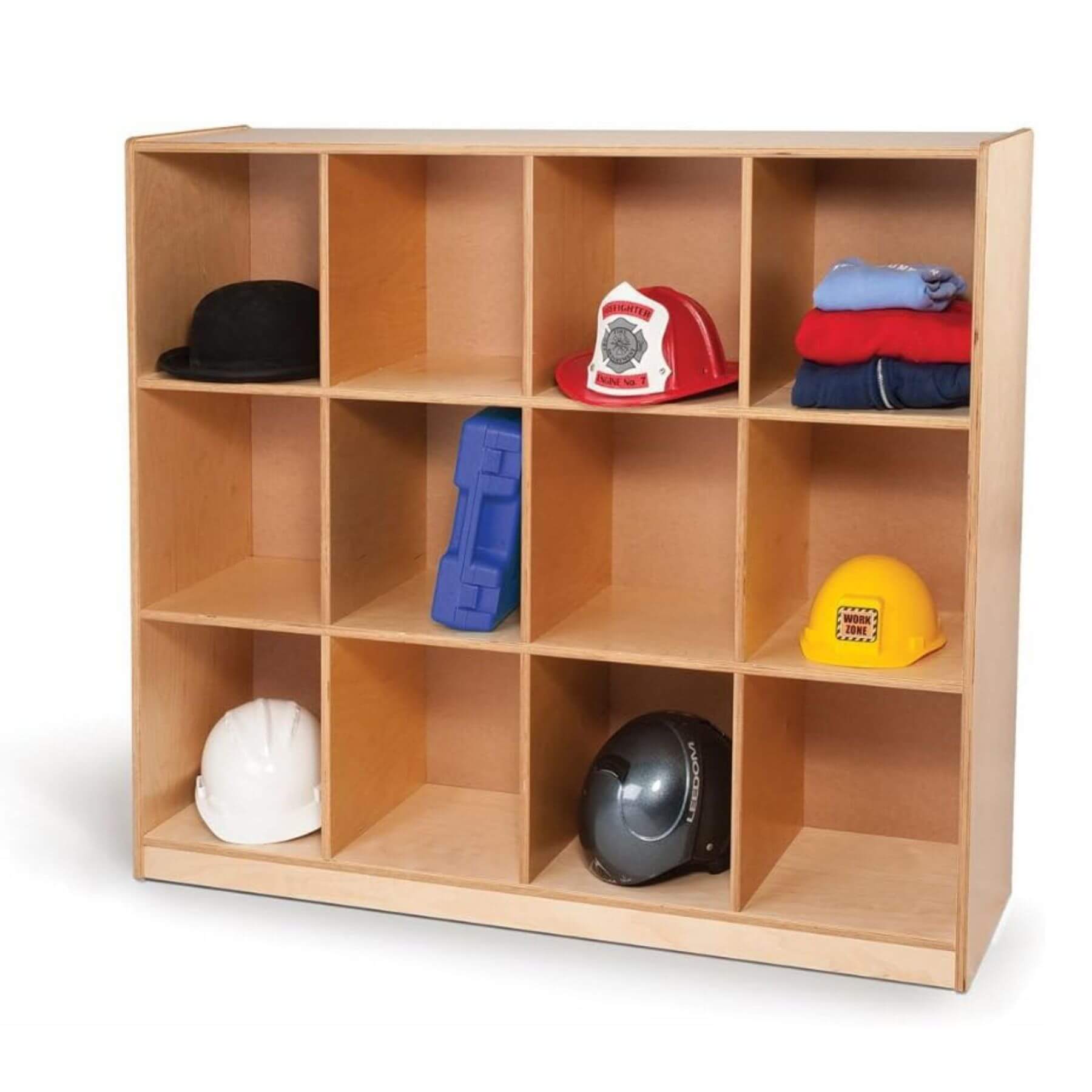Whitney Brothers 12 Cubby Backpack Storage Cabinet