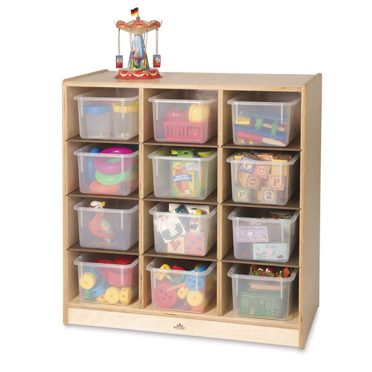 Whitney Brothers 12 Cubby Storage Cabinet