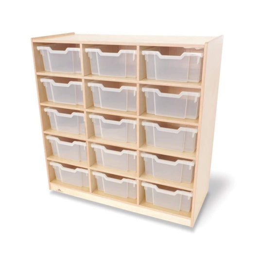 Whitney Brothers 15 Tray Mobile Storage Cabinet