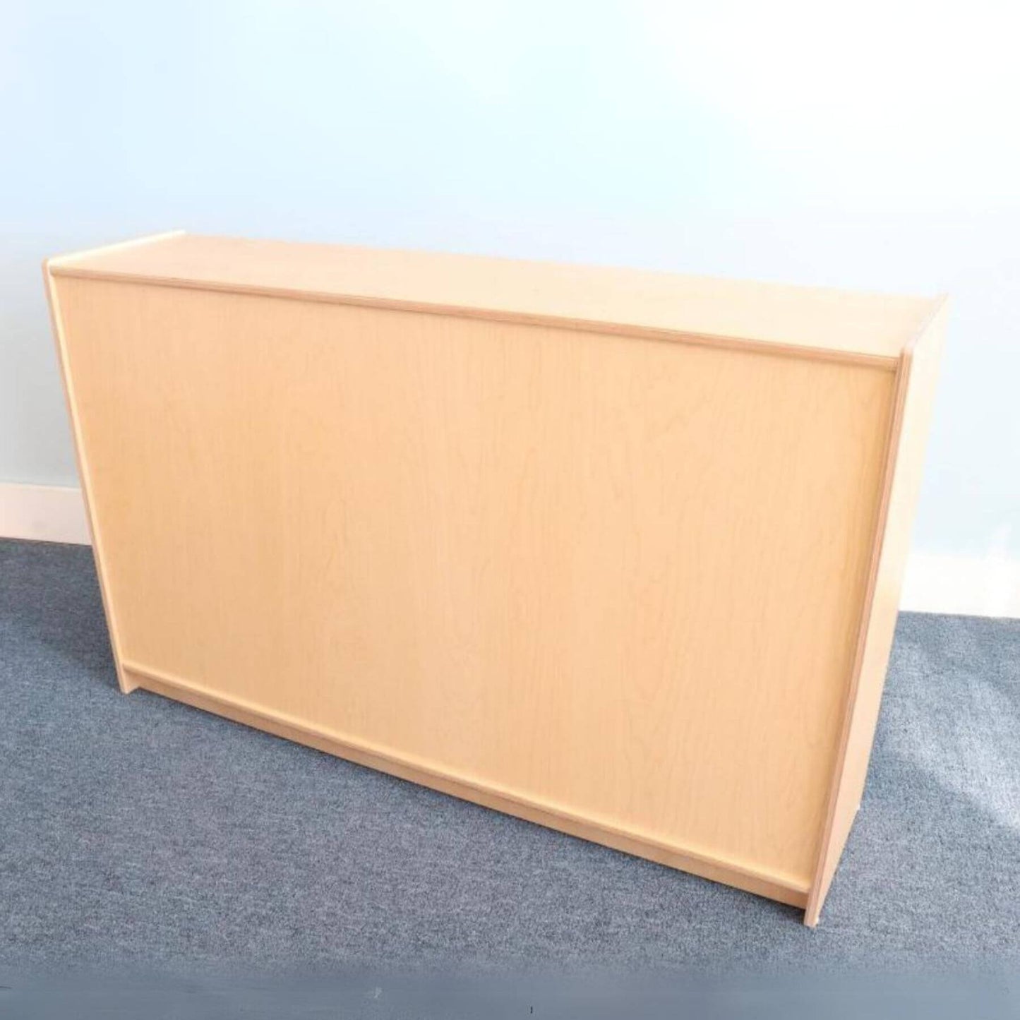 Whitney Brothers Basic Single Storage Shelf Cabinet 30H - Back