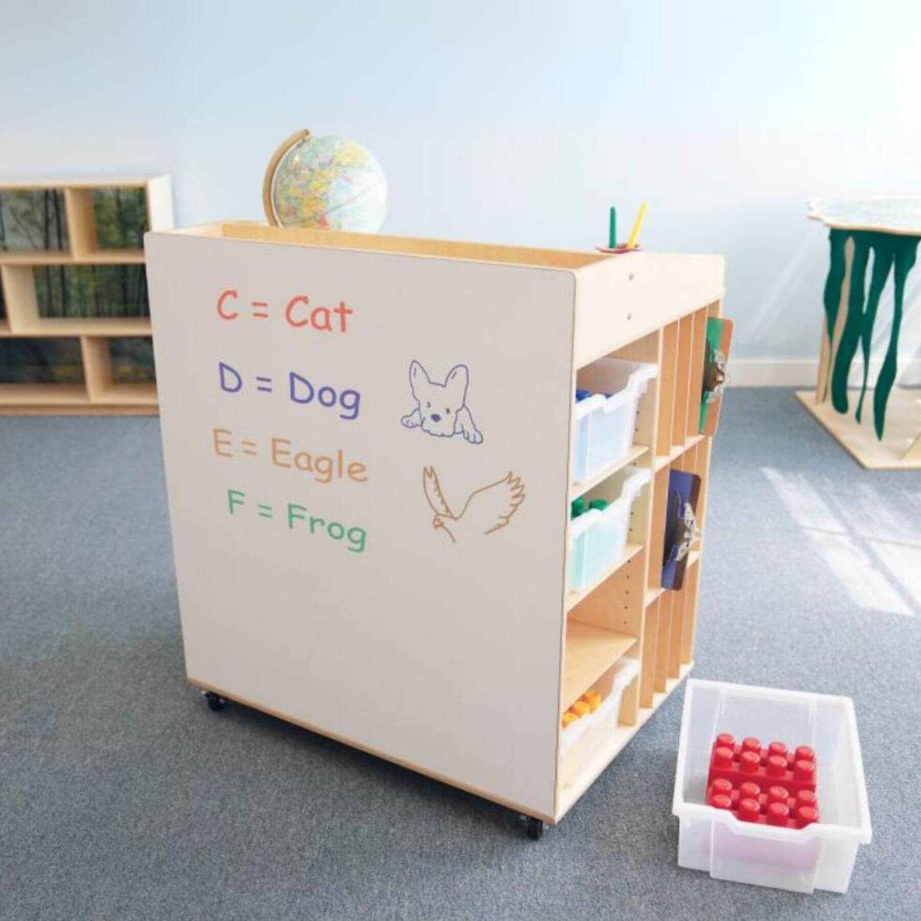 Whitney Brothers Classroom Mobile Communication Station - Lifestyle