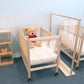 Whitney Brothers Clear View Infant Crib - Lifestyle
