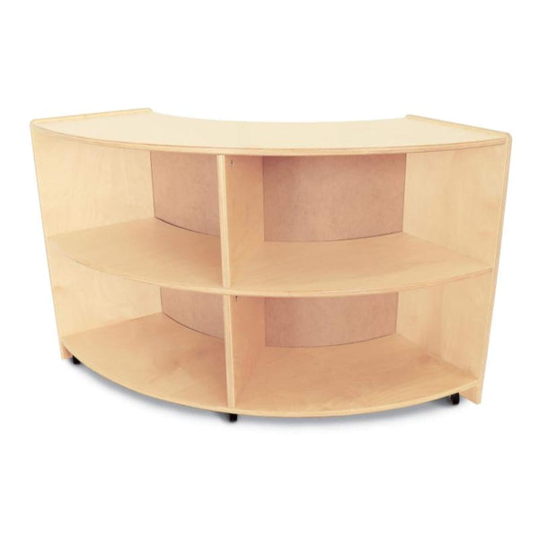 Whitney Brothers Curve In Mobile Storage Cabinet