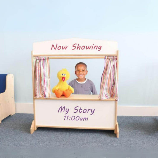 Whitney Brothers Deluxe Puppet Theater With Markerboard - Lifestyle