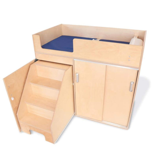 Whitney Brothers EZ Step Up Toddler Changing Cabinet