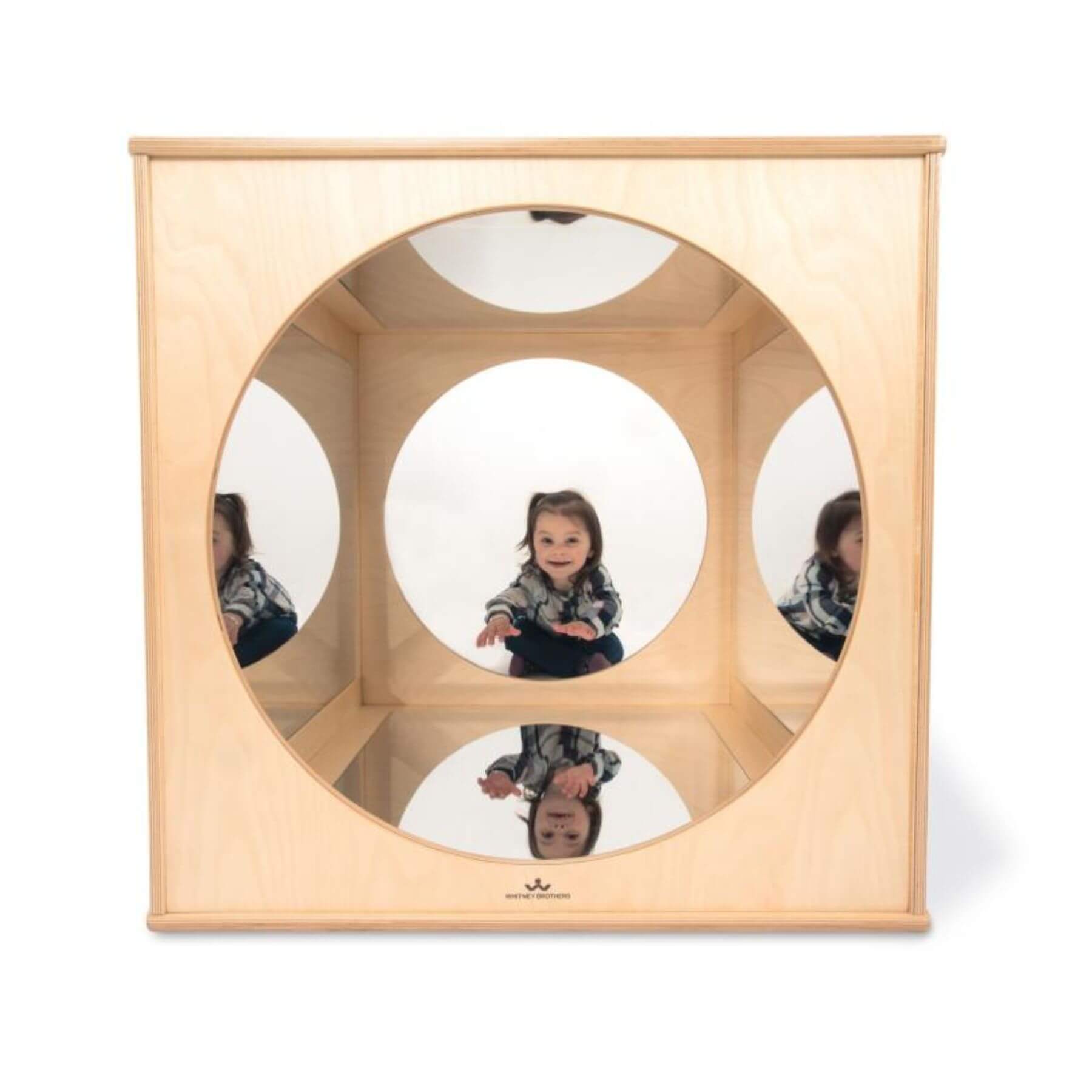 Whitney Brothers Kaleidoscope Play House Cube - Front View