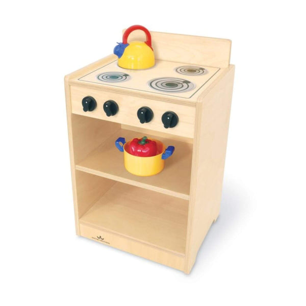 Whitney Brothers Let's Play Toddler Stove Natural