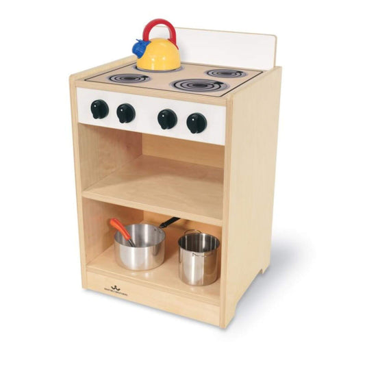 Whitney Brothers Let's Play Toddler Stove White