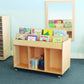 Whitney Brothers Mobile Book Storage Island - Lifestyle