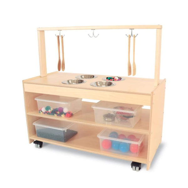 Whitney Brothers Mobile Sensory Play Kitchen