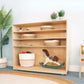 Whitney Brothers Mobile Shelf Cabinet 42H - Lifestyle