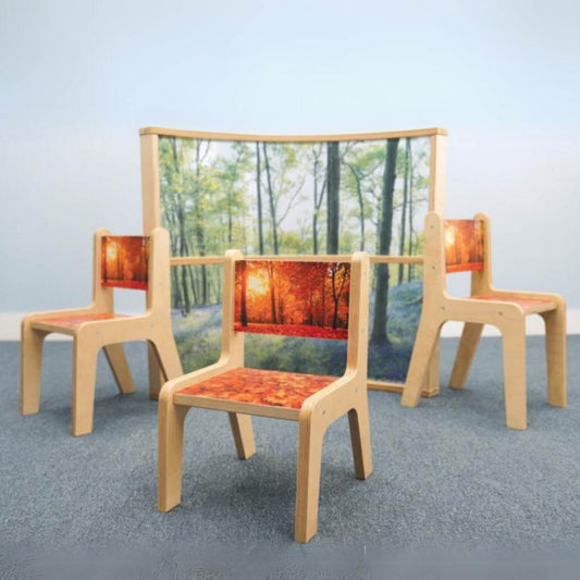 Whitney Brothers Nature View 10H Chair Autumn - Lifestyle
