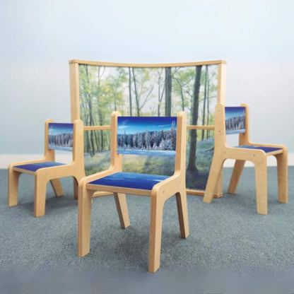 Whitney Brothers Nature View 12H Chair Winter - Lifestyle