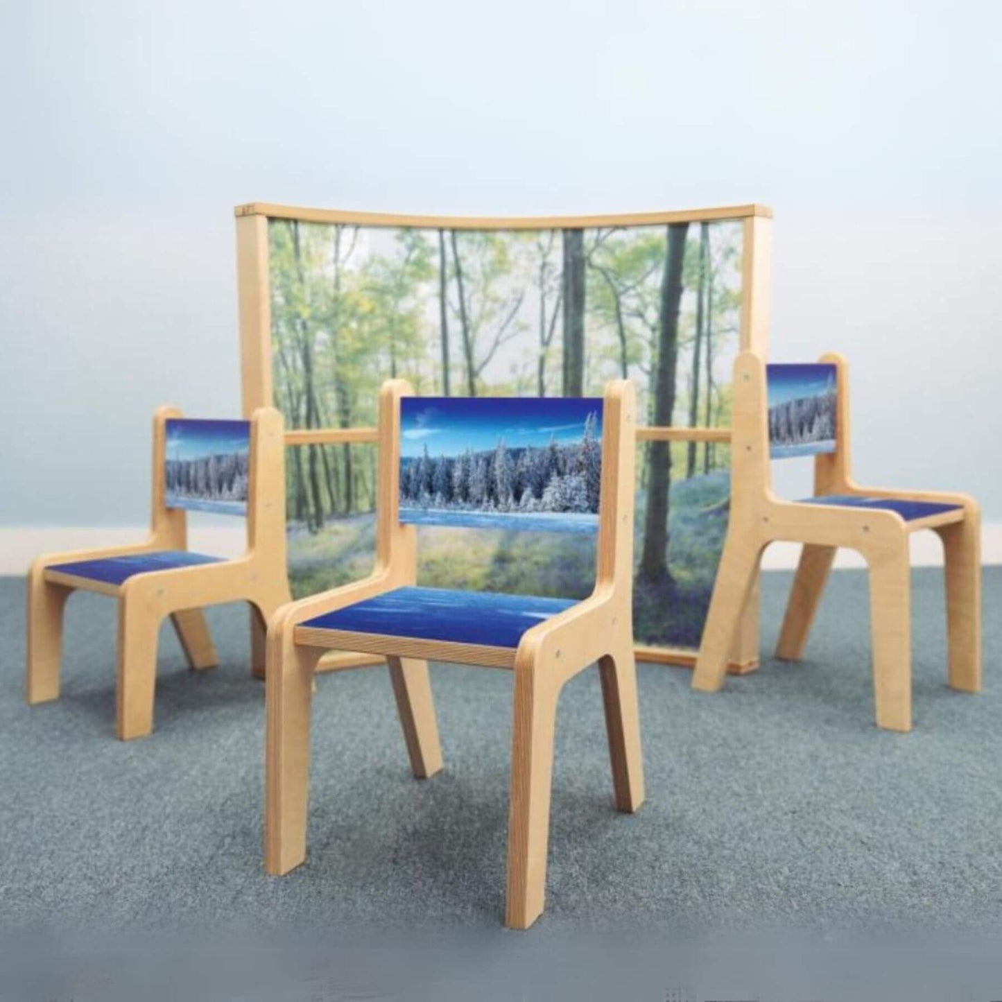 Whitney Brothers Nature View 12H Chair Winter - Lifestyle