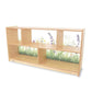 Whitney Brothers Nature View Acrylic Back Cabinet 24H