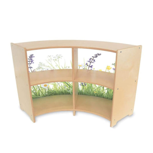 Whitney Brothers Nature View Curve Out Cabinet 24H