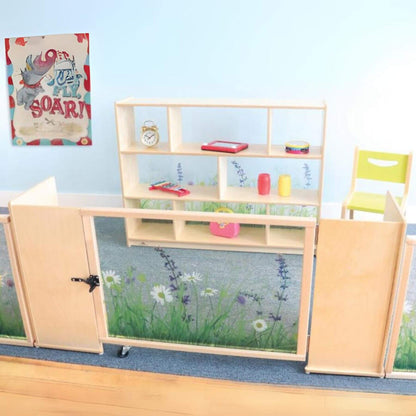 Whitney Brothers Nature View Divider Gate - Lifestyle