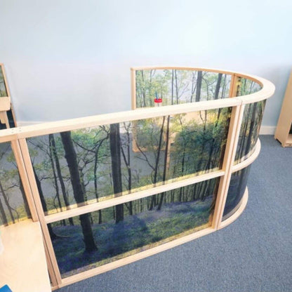 Whitney Brothers Nature View Divider Panel 36H - Lifestyle