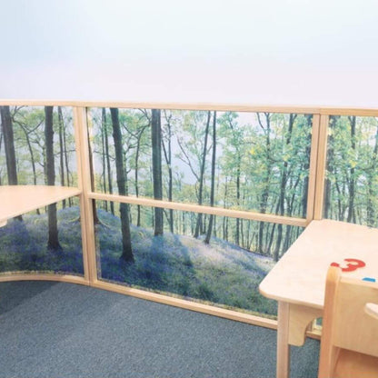 Whitney Brothers Nature View Divider Panel 36H - Lifestyle