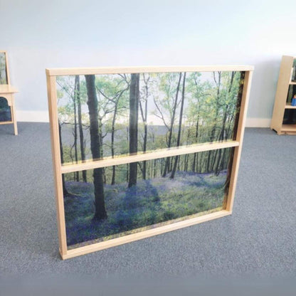 Whitney Brothers Nature View Divider Panel 36H - Lifestyle