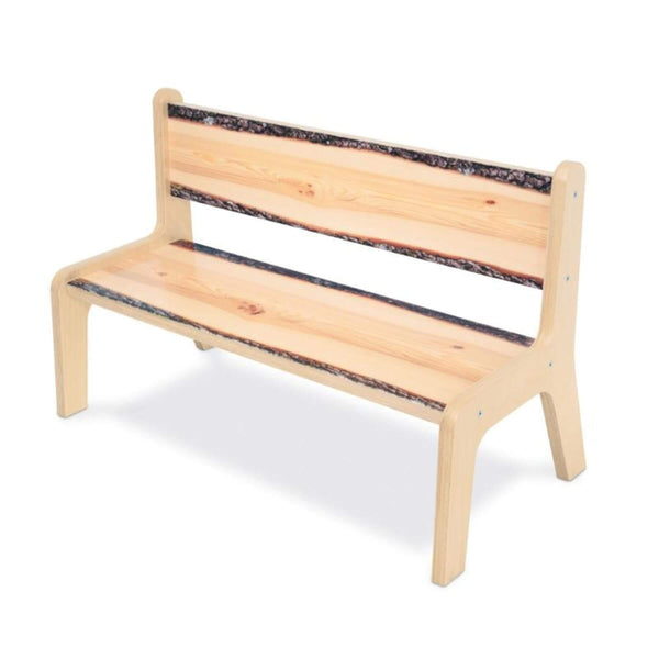 Whitney Brothers Nature View Live Edge Bench 10H