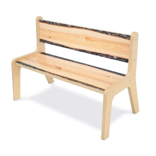 Whitney Brothers Nature View Live Edge Bench 12H