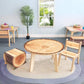 Whitney Brothers Nature View Live Edge Round Table 20H - Lifestyle
