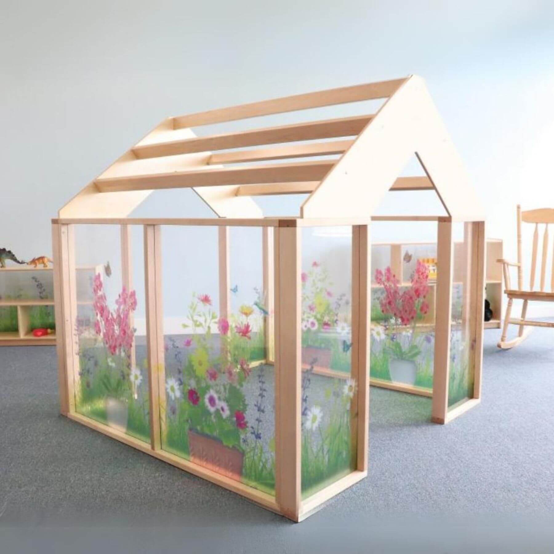 Whitney Brothers Nature View Play Greenhouse - Lifestyle