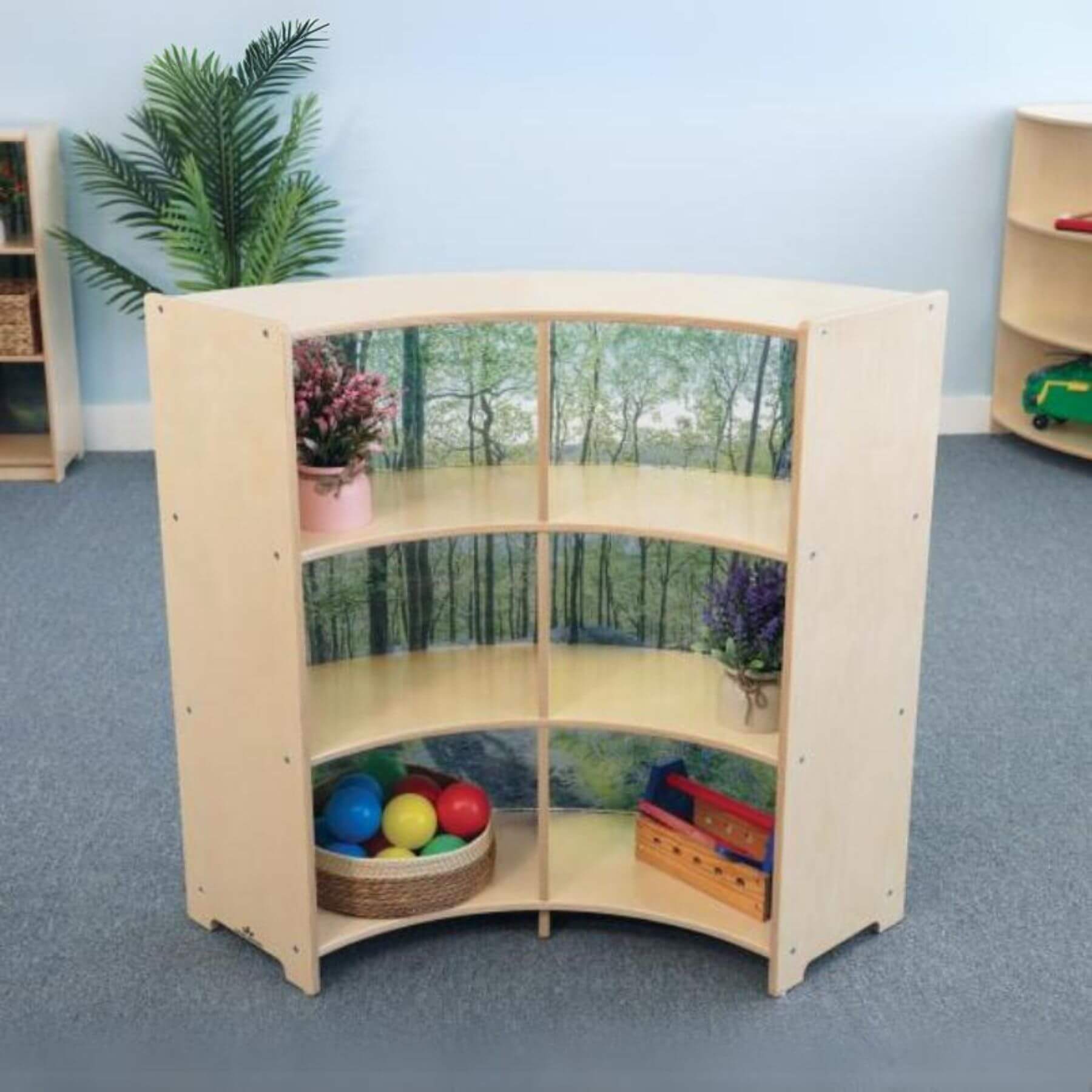 Whitney Brothers Nature View Serenity Curve-Out Cabinet