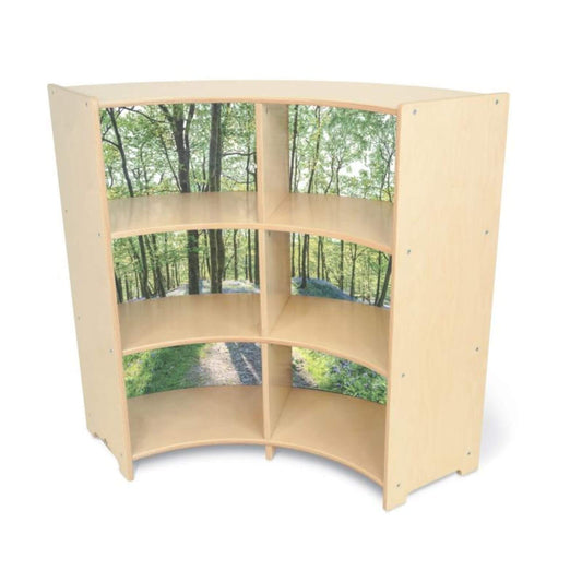 Whitney Brothers Nature View Serenity Curve-Out Cabinet