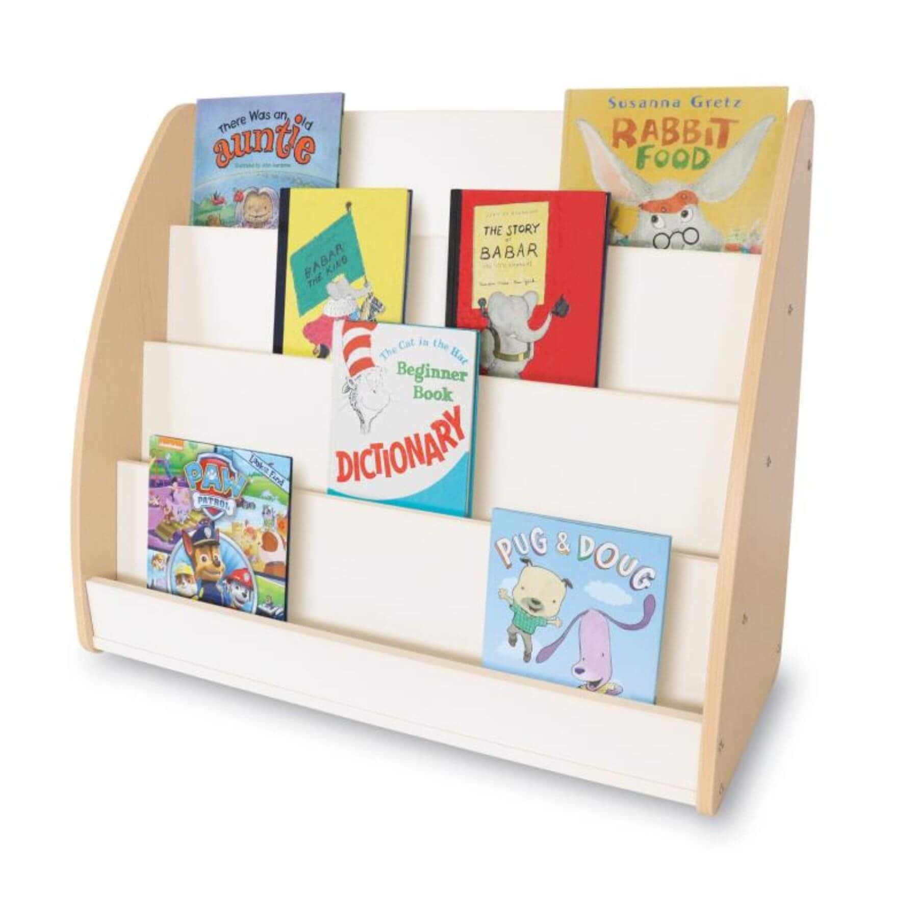 Whitney Brothers New Wave Melamine Book Display