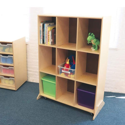 Cube Side of Whitney Brothers Nine Cubby Storage And Teaching Center