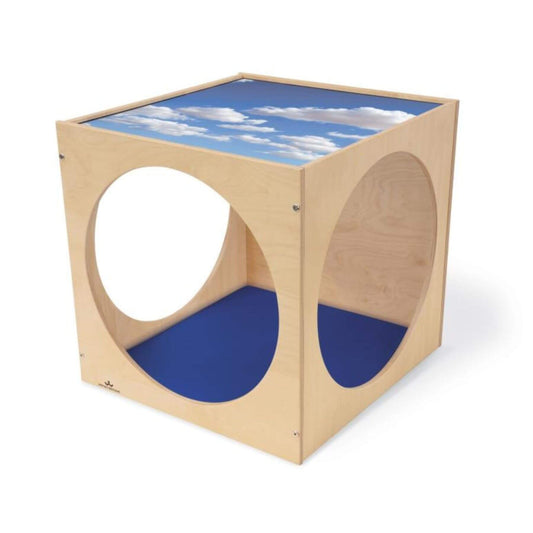 Whitney Brothers Toddler Acrylic Sky Top Play Cube With Mat
