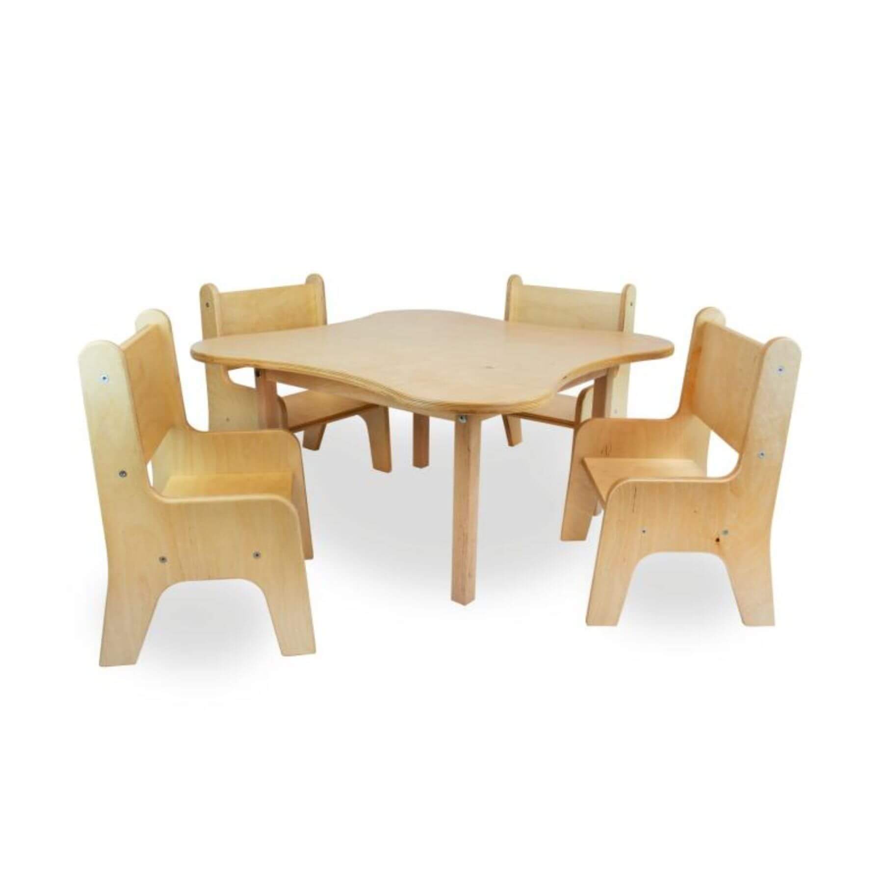 Whitney Brothers Toddler Flower Table And Two Chair Set