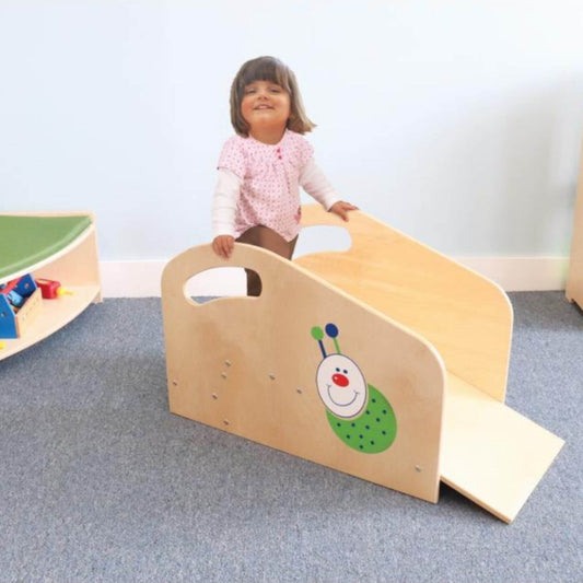 Girl Playing on Whitney Brothers Toddler Step And Ramp