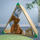 Whitney Brothers Triangle Mirror Tent