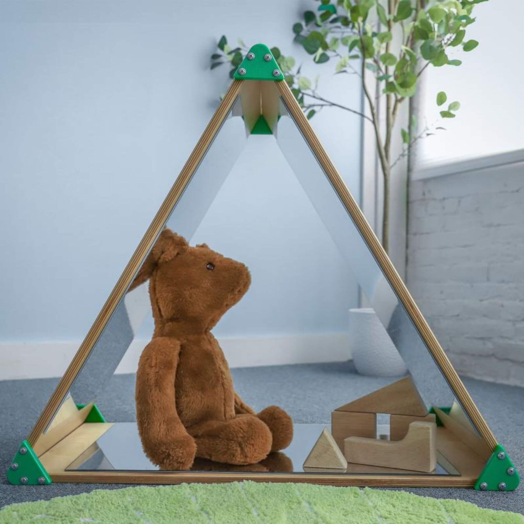 Whitney Brothers Triangle Mirror Tent