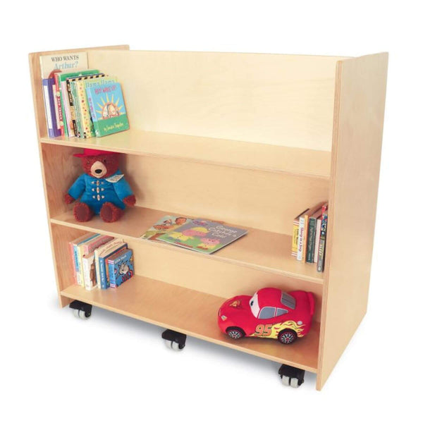 Whitney Brothers Two Sided Book Transportation Center w/ Books and Toys