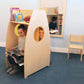 Kids Reading in Whitney Brothers Two Sided Reading Pod