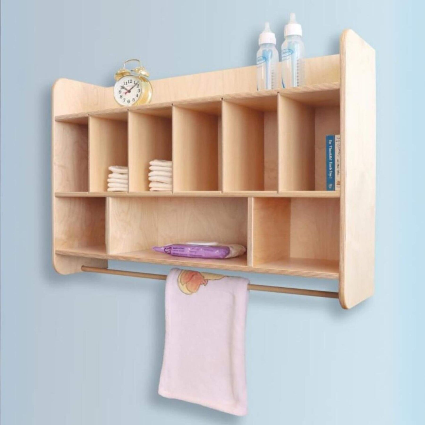 Whitney Brothers Wall Mounted Diaper Cabinet