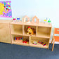 Whitney Brothers Whitney Plus Cabinet Natural w/ Toys