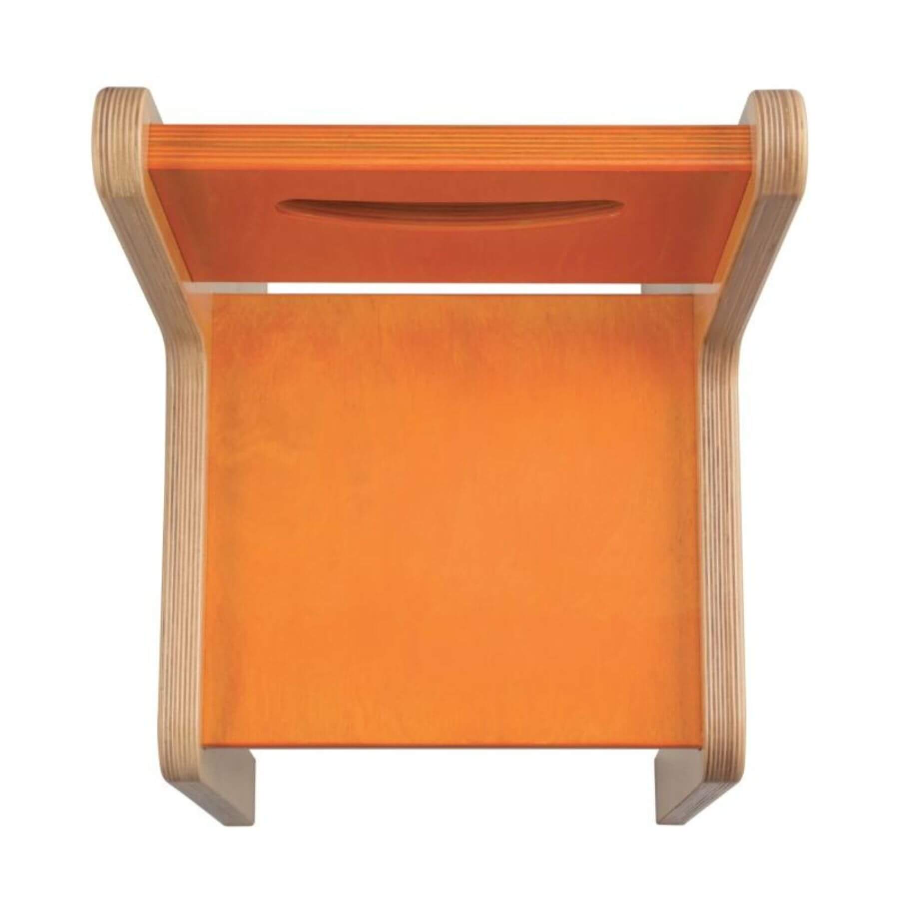 Top View of Whitney Plus 10H Chair Orange