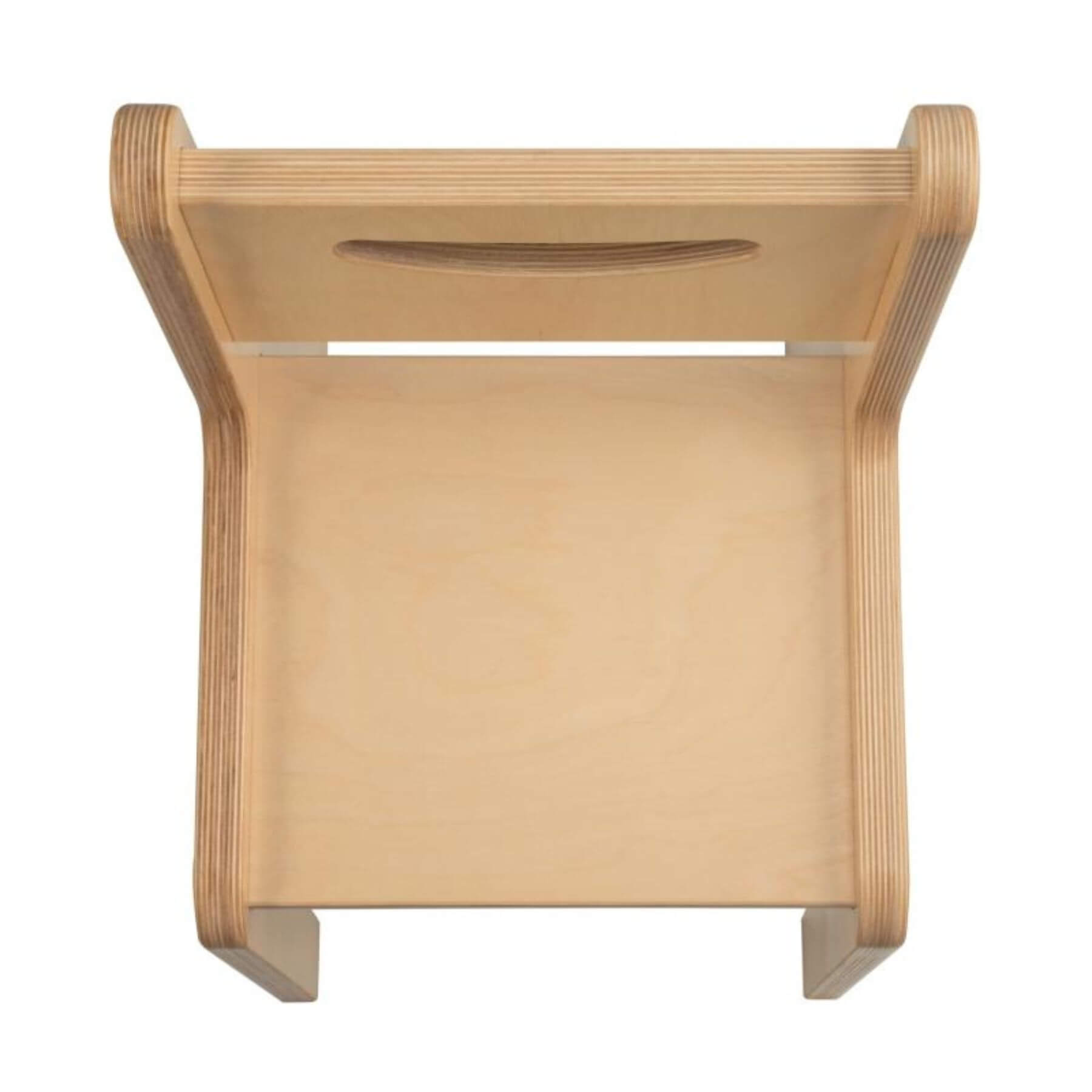 Top View of Whitney Plus 12H Chair Natural