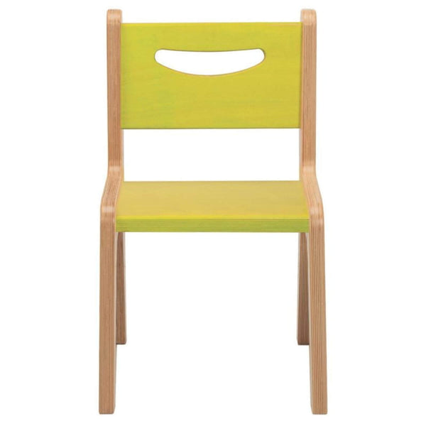 Front View of Whitney Plus 12H Chair Green