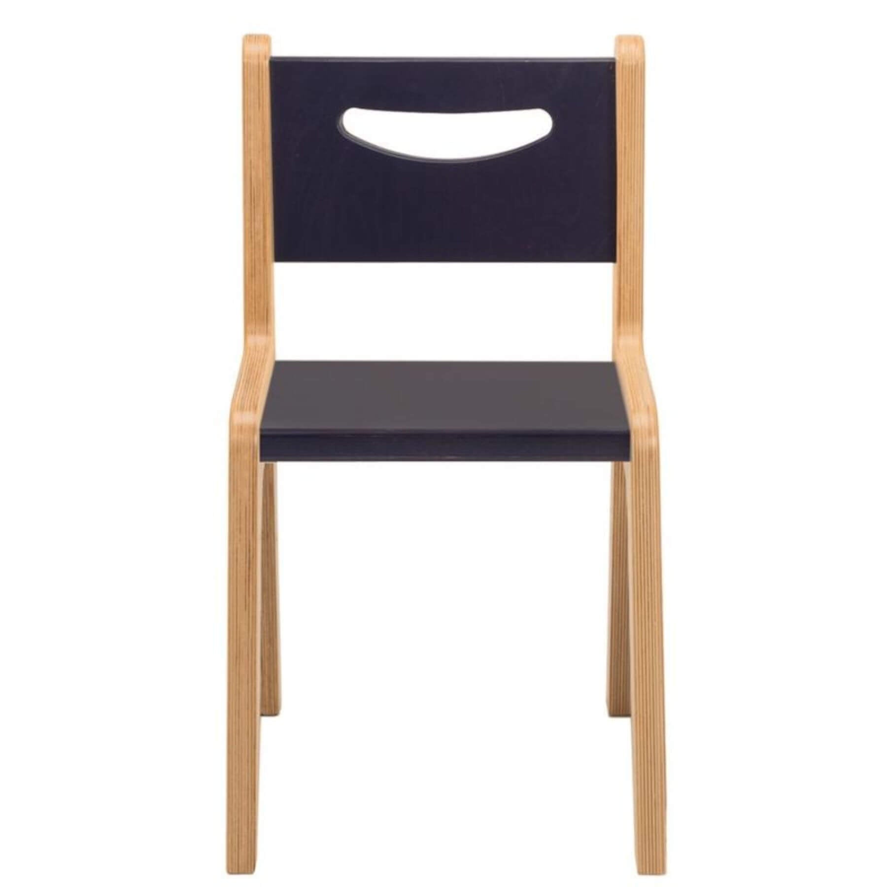 Front View of Whitney Plus 14H Chair Blue