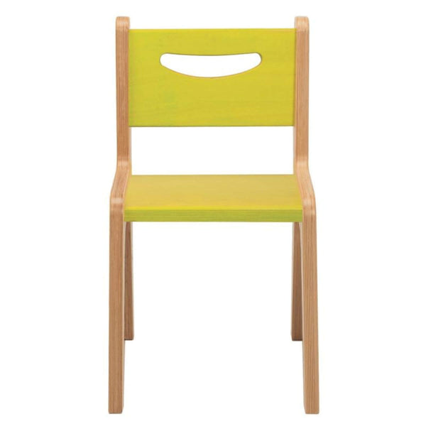 Front View of Whitney Plus 14H Chair Green