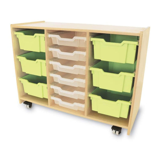 Whitney Brothers Whitney Plus Green Tray Storage Cabinet